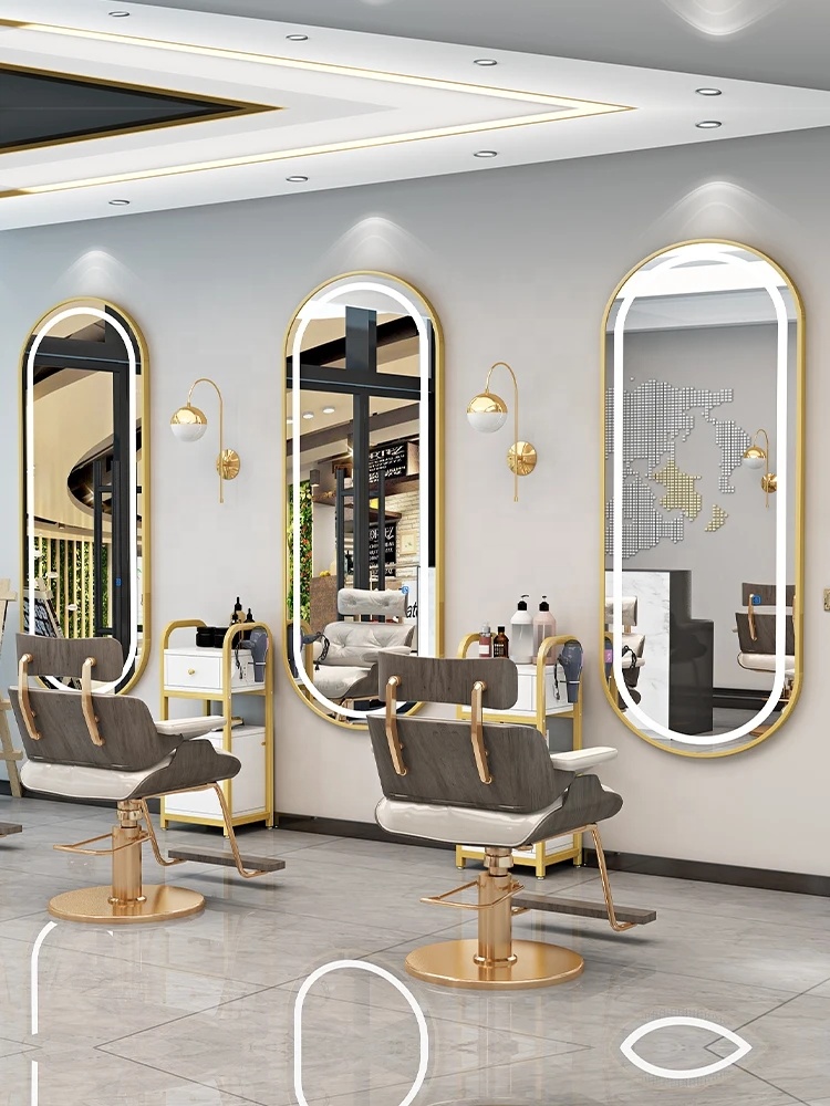 Oval led mirror - View 2 - Tessla Equipment Store